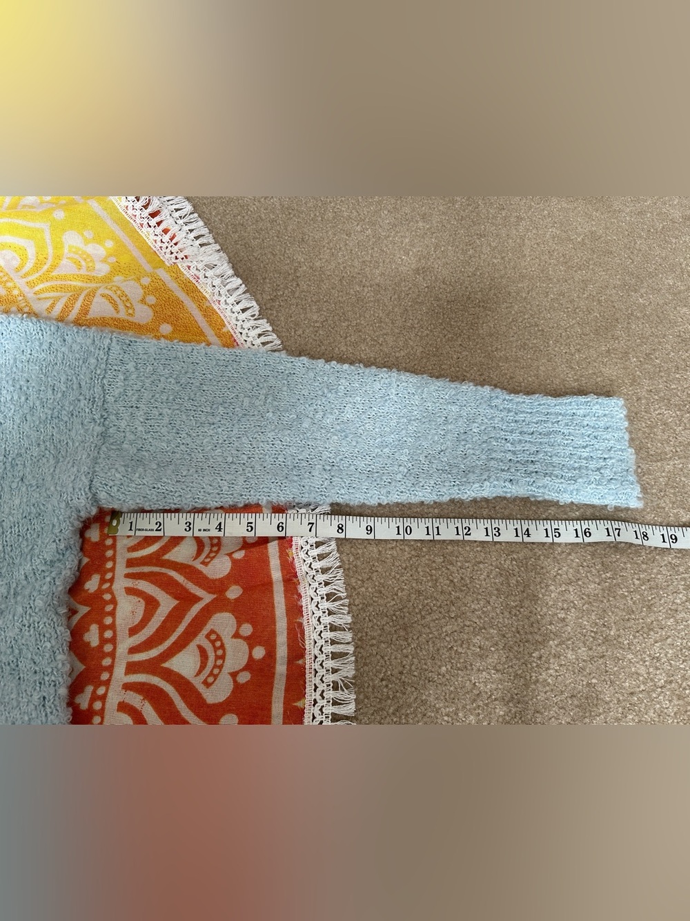 Lou & Grey Cozy Bouclé Sweater - 🩵🩵Icey Blue - Picture 9 of 10